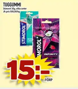 Din Mat Tuggummi erbjuda