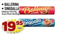 Din Mat Ballerina •singoalla erbjuda