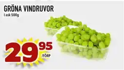 Din Mat Gröna vindruvor I ask erbjuda