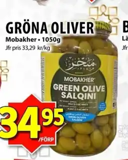 Matvärlden Tensta Gröna oliver erbjuda