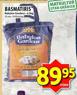Matvärlden Tensta Basmatiris erbjuda