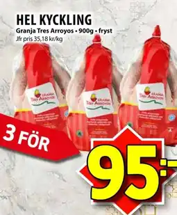 Matvärlden Tensta Hel kyckling erbjuda