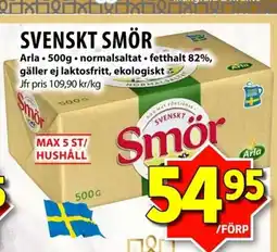 Matvärlden Tensta Svenskt smör erbjuda