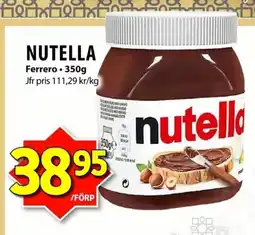 Matvärlden Tensta Nutella ferrero erbjuda