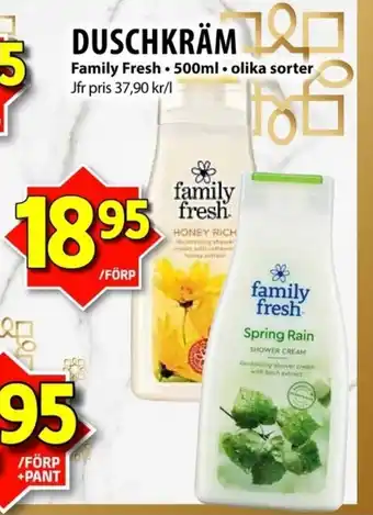 Matvärlden Tensta Duschkräm m erbjuda