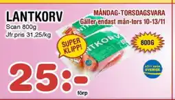 Nya Pulsen Lantkorv erbjuda