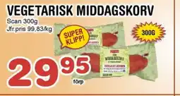 Nya Pulsen Vegetarisk middagskorv erbjuda