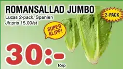 Nya Pulsen Romansallad jumbo erbjuda