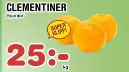 Nya Pulsen Clementiner spanien erbjuda
