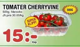 Nya Pulsen Tomater cherryvine erbjuda