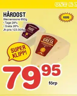 Nya Pulsen Hårdost erbjuda