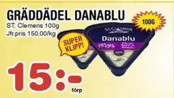 Nya Pulsen Gräddädel danablu erbjuda