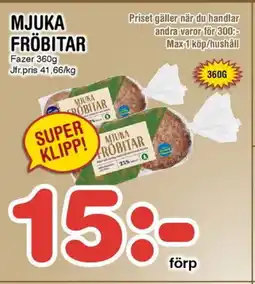 Nya Pulsen Mjuka fröbitar erbjuda