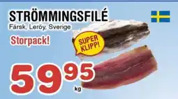 Nya Pulsen Strömmingsfilé erbjuda