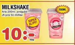 Nya Pulsen Milkshake erbjuda