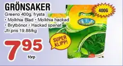 Nya Pulsen Grönsaker erbjuda
