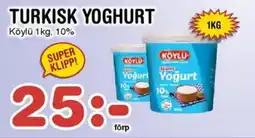 Nya Pulsen Turkisk yoghurt erbjuda