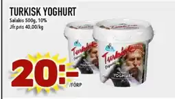 Nya Pulsen Turkisk yoghurt erbjuda