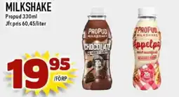 Nya Pulsen Milkshake erbjuda