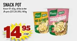 Nya Pulsen Snack pot erbjuda
