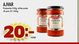 Nya Pulsen Ajvar erbjuda
