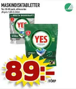 Nya Pulsen Maskindisktabletter erbjuda