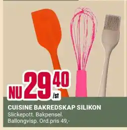 ÖoB CUISINE BAKREDSKAP SILIKON erbjuda