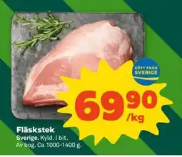 Coop Fläskstek, SEK 69.9 erbjuda