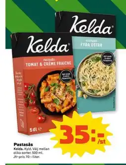 Coop Pastasås, SEK 35 erbjuda