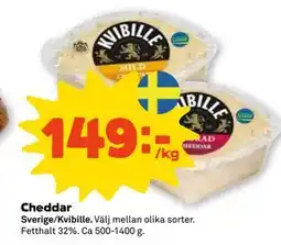 Coop Cheddar, SEK 149 erbjuda