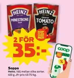 Coop Soppa, SEK 35 erbjuda