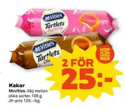 Coop Kakor, SEK 25 erbjuda