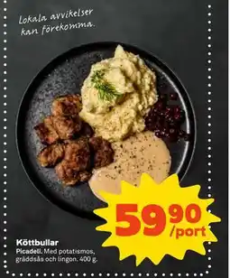 Coop Köttbullar, SEK 59.9 erbjuda