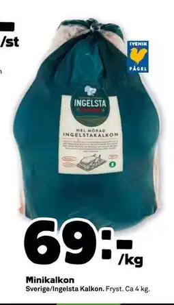 Coop Minikalkon, SEK 69 erbjuda