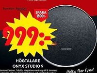 ICA Maxi Högtalare onyx studio 9 erbjuda