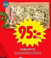 ICA Maxi Porchetta erbjuda