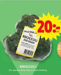 ICA Maxi Broccoli erbjuda