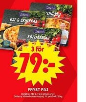 ICA Maxi Fryst paj erbjuda