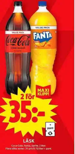 ICA Maxi Läsk erbjuda