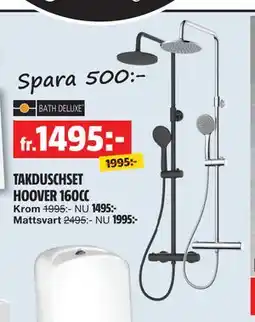 Bauhaus TAKDUSCHSET HOOVER CC erbjuda