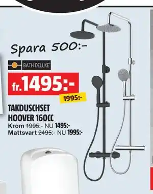 Bauhaus TAKDUSCHSET HOOVER CC erbjuda