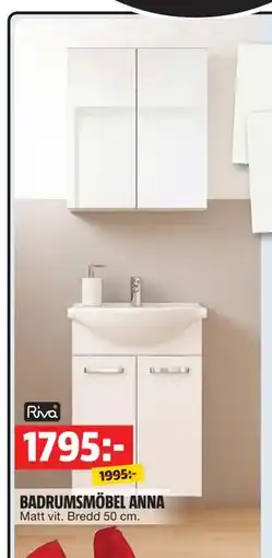 Bauhaus BADRUMSMÖBEL ANNA, SEK 1995 erbjuda