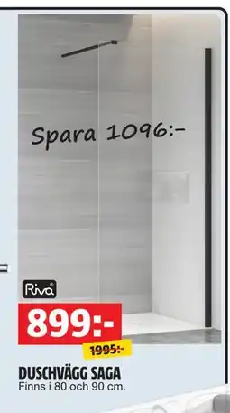 Bauhaus DUSCHVÄGG SAGA, SEK 899 erbjuda