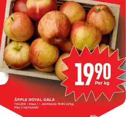 Willys Hemma Äpple Royal Gala erbjuda