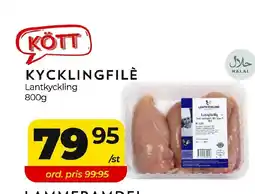 Matrix Butikerna LANTKYCKLING Kycklingfilè erbjuda