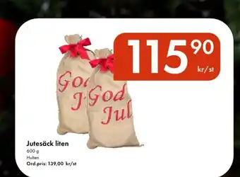 Snabbgross HULTEN Jutesäck liten erbjuda