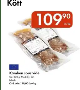 Snabbgross LITHELLS Kamben sous vide erbjuda