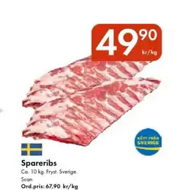 Snabbgross SCAN Spareribs erbjuda