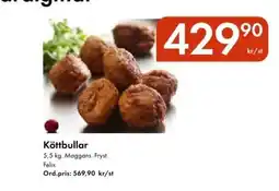 Snabbgross FELIX Köttbullar erbjuda
