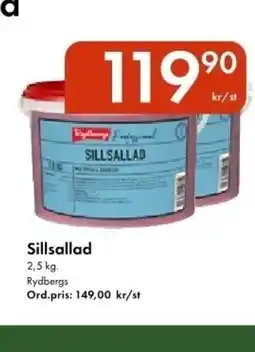 Snabbgross RYDBERGS Sillsallad erbjuda